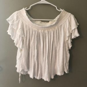 Free People Off the Shoulder Top